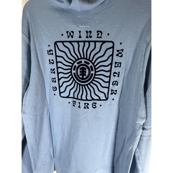 Element Mens Ridge Art Hoodie, Blue, Size M, NWT - Picture 5 of 6